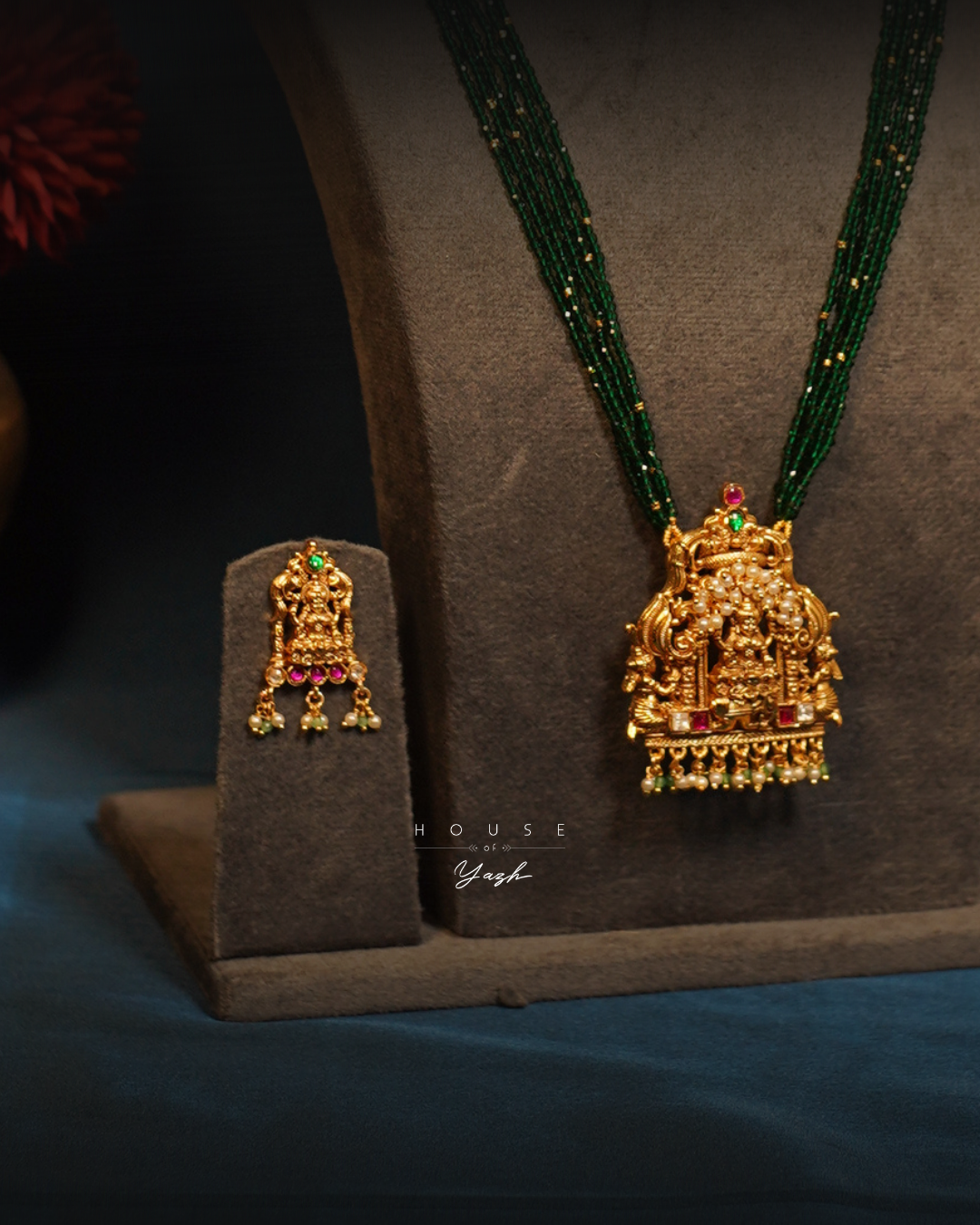 Temp- Jadau beaded set
